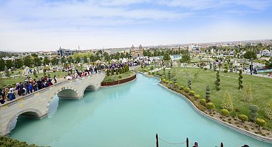 Konya Meram'ın efsane parkı yaza damga vurdu