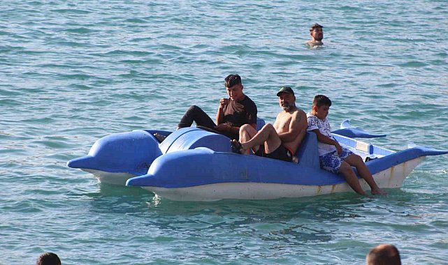Konya'daki Acıgöl'e ziyaretçi akını