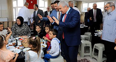 Konya'da manevi buluşma:Vali Akın, Kaymakam Ayhan ve Başkan Kılca vatandaşlarla bir araya geldi