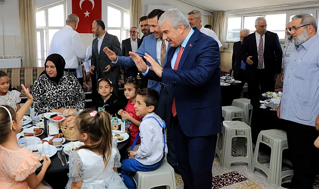Konya'da manevi buluşma:Vali Akın, Kaymakam Ayhan ve Başkan Kılca vatandaşlarla bir araya geldi