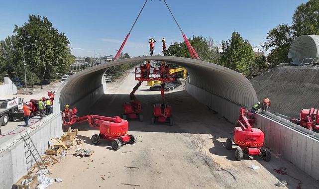 Konya'daki bu teknik Türkiye'de ilk kez deneniyor... İnşaatı süren köprülü kavşak trafiği rahatlatacak