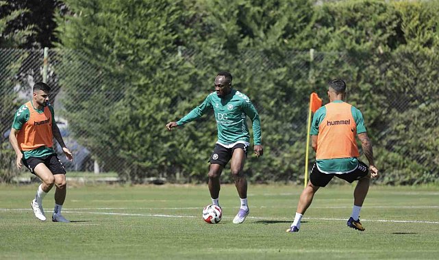 Konyaspor, RAMS Başakşehir maçının hazırlıklarına devam etti