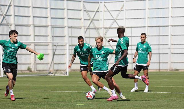 Konyaspor, RAMS Başakşehir maçının hazırlıklarını sürdürdü