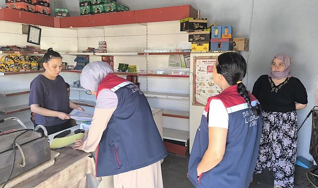 Köşk'te okul kantinleri denetlendi