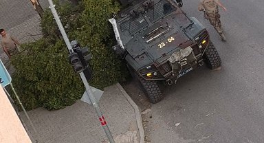 Kovancılarda ağaç dalları kırıldı