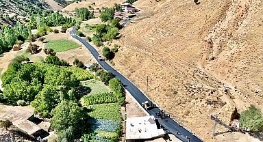 Köy yolları BSK asfalta kavuşuyor