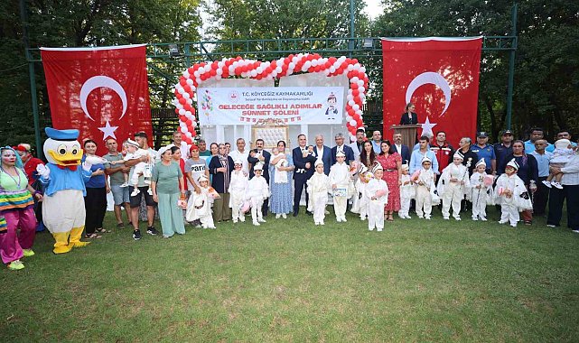 Köyceğiz Kaymakamlığı himayesinde sünnet şöleni