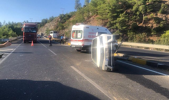 Köyceğiz'de trafik kazası: 4 yaralı