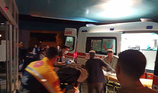 Koyununu kurtarmak isterken 70 metrelik yamaçtan düşerek yaralandı