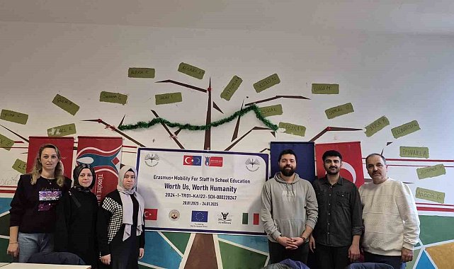 Kütahya Ahteri İmam Hatip Ortaokulu'ndan Avrupa'ya değerler temelli eğitim yolculuğu