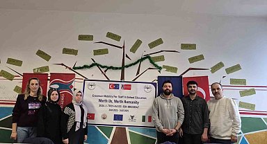 Kütahya Ahteri İmam Hatip Ortaokulu'ndan Avrupa'ya değerler temelli eğitim yolculuğu