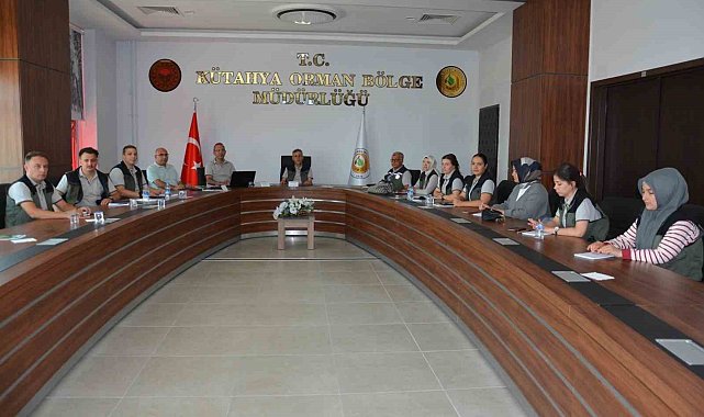 Kütahya OBM'de orman mühendislerine refiklik eğitimi