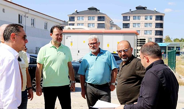 Kütahya OSB yönetiminden 112 Acil Sağlık Hizmetleri İstasyonu inşaatında inceleme