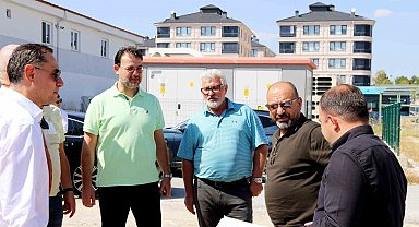 Kütahya OSB yönetiminden 112 Acil Sağlık Hizmetleri İstasyonu inşaatında inceleme