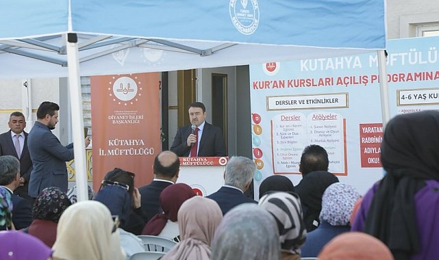 Kütahya'da Nezihe Uygun 4-6 Yaş Kur'an Kursu açıldı
