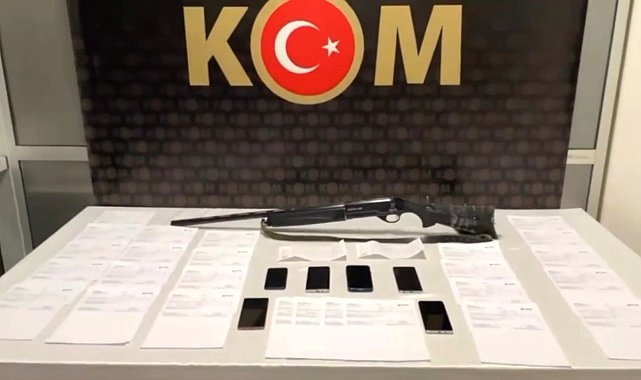 Kütahya'da organize suç örgütü operasyonu: 6 tutuklama