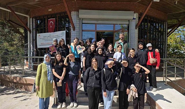 Kütahya'da ortaokulu öğrencilerinden 'Yeşil Vatan' duyarlılığı