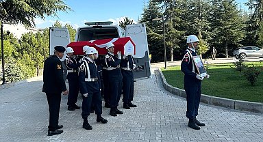 Kütahya'da Şehit Uzman Çavuş Yücel Yeşil için tören düzenlendi