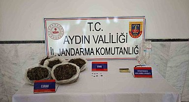 Kuyucak'ta uyuşturucu madde ele geçirildi