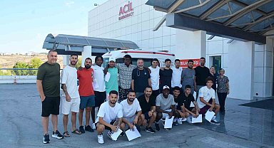Kuzey Kıbrıs'ta sezon öncesinde futbolcular sağlık kontrolünde