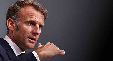 Macron: "Hedefimiz açık, hem İsraillilerin hem de Filistinlilerin meşru isteklerini karşılamanın tek yolu olan iki devletli çözüm için mümkün olan en geniş uluslararası desteği sağlamak"