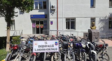 Mahmudiye'de motosiklet operasyonu