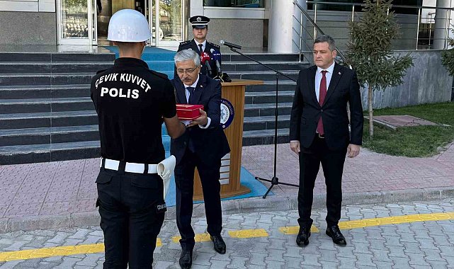 Malatya Emniyet Müdürlüğü'nde devir teslim yapıldı