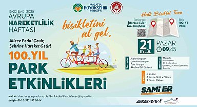 Malatya'da Avrupa Hareketlilik Haftası renkli etkinliklerle kutlanacak