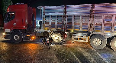 Malatya'da kamyon ile motosiklet çarpıştı: 1 yaralı