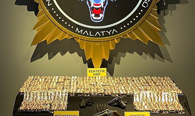 Malatya'da uyuşturucu operasyonu: 3 gözaltı