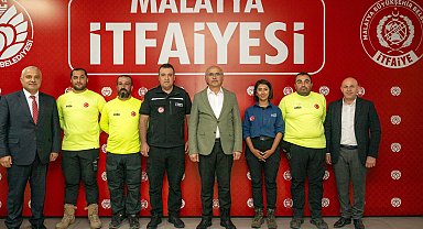 Malatya'da Başkan Er'den İtfaiye Teşkilatı'na ziyaret