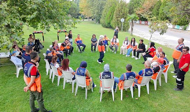 Manisa'da 20 binden fazla AFAD gönüllüsü afetlere karşı hazır