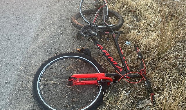Manisa'da kamyonetin çarptığı bisikletli öldü