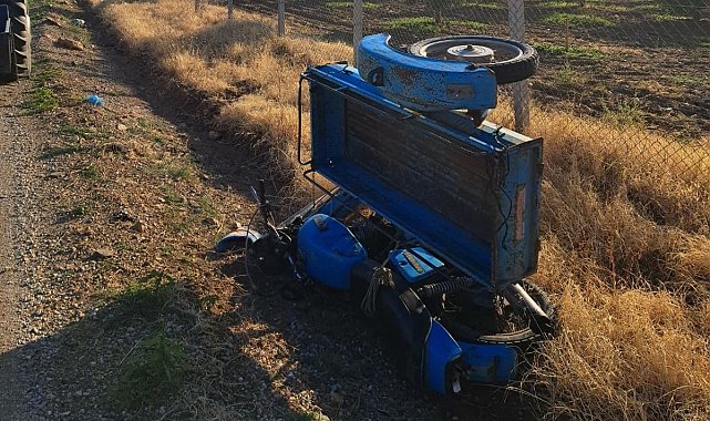 Manisa'da sepetli motosiklet can aldı