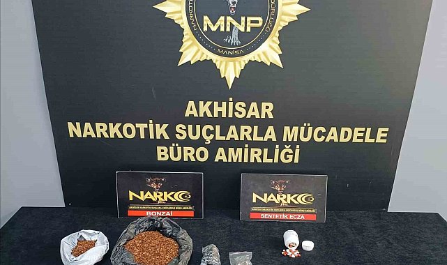 Manisa'da uyuşturucu operasyonu: 3 tutuklama