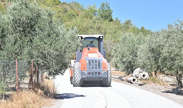 Manisa'da hasat öncesi yol seferberliği