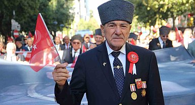 Manisalı kahraman gaziler kardeşlik yolunda yürüdü