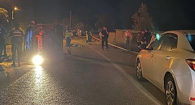 Manyas'ta trafik kazası: 1 ölü, 3 yaralı