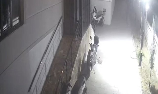 Mardin'de bisiklet hırsızlığı kamerada