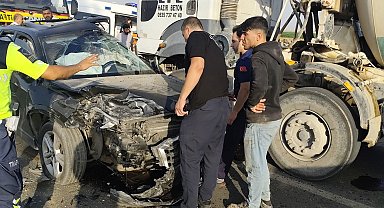 Mardin'de zincirleme trafik kazası: 7 yaralı