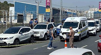 Marmaray istasyonu önünde şok eden olay