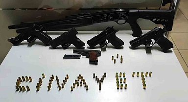 Marmaris'teki silah operasyonuna 6 tutuklama