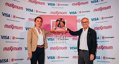 Maximum Kart, EuroLeague "Resmi Ödeme Partneri" Visa ile iş ortaklığına imza attı