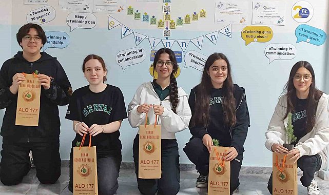 Menteşe Anadolu Lisesi'nin eTwinning projesine ulusal kalite etiketi