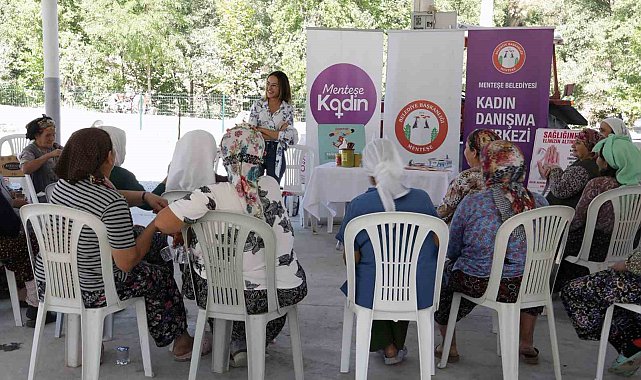Menteşe Belediyesi'nden Kadın Hakları bilgilendirmesi