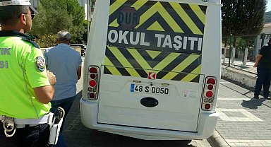 Menteşe'de okul servisleri denetleniyor
