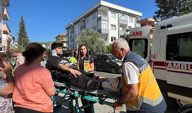 Menteşe'de trafik kazası: 1 yaralı