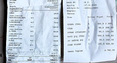 Merkezefendi Belediyesinden yemeği boğazda bırakan hesap