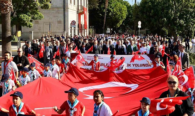 Mersin'de 19 Eylül Gaziler Günü coşkuyla kutlandı