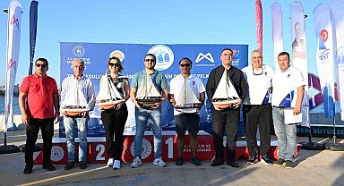 Mersin'de Anadolu Yelken Ligi finali heyecan dolu yarışlarla tamamlandı